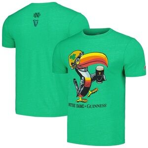 NCAA Notre Dame Fighting Irish x Guinness Victory Falls Tri-Blend T-Shirt